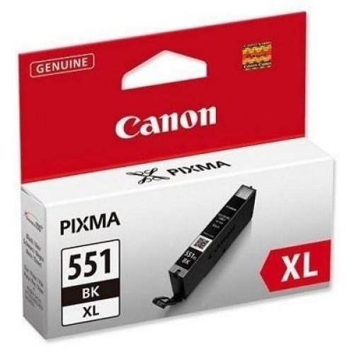 Чернильный картридж Canon CLI-551 XL PIXMA iP7250, MG5450, MG6350. Цвет - черный image 1