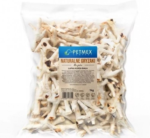 PETMEX dog chew Chicken paw -1000g image 1