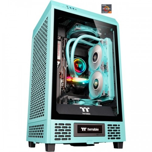 Thermaltake Toughline T200A Turquoise, Gaming-PC image 1