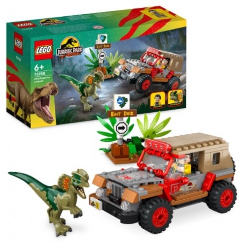 LEGO 76958 Dilophosaurus Ambush Конструктор image 1