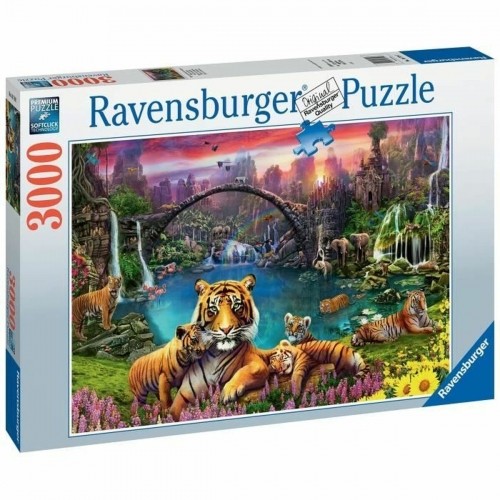Головоломка Ravensburger Tigers in the lagoon 3000 Предметы image 1