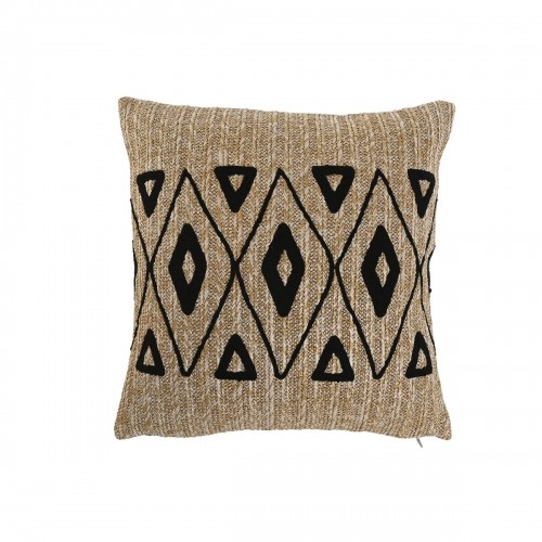 Cushion Home ESPRIT Black Natural 42 x 15 x 42 cm image 1