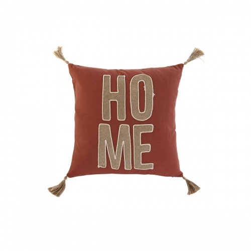 Подушка Home ESPRIT Натуральный терракот Boho 45 x 5 x 45 cm image 1