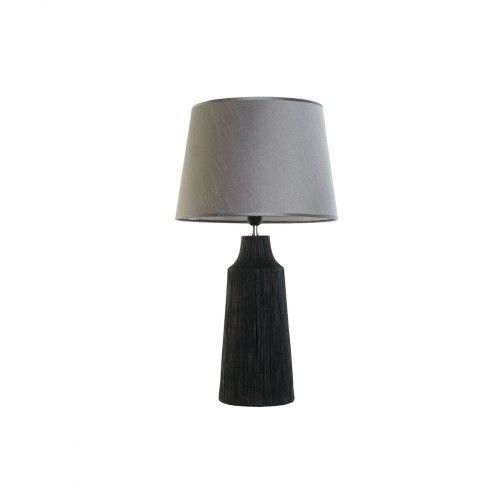 Galda lampa Home ESPRIT Melns Pelēks Sveķi 50 W 220 V 40 x 40 x 70 cm (2 gb.) image 1