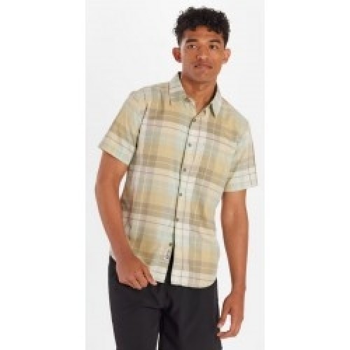 Marmot Krekls AEROBORA NOVELTY SS 01 M Vetiver Wayland Plaid image 1