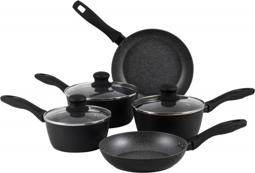 Russell Hobbs RH02814EU7 Metallic Marble 5pcs pan set image 1