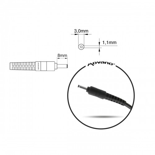 Зарядное устройство для ноутбука Mitsu 5ZM005 65 W image 1