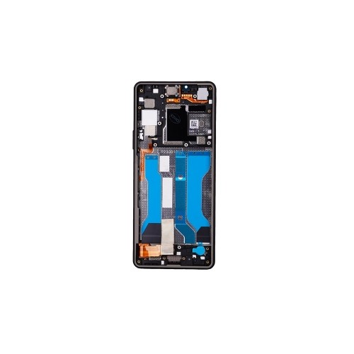Sony Mobile LCD Display + Touch Unit + Front Cover Sony Xperia 10 V Black (Service Pack) image 1