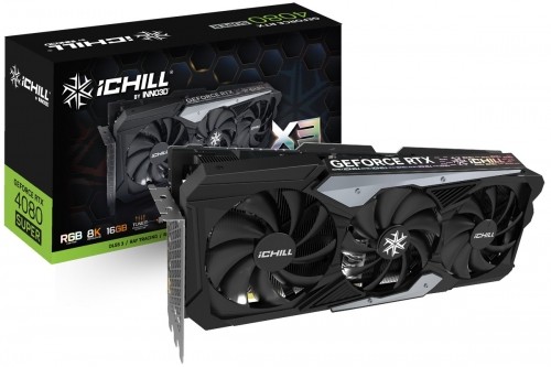 Inno3D GeForce RTX 4080 SUPER ICHILL X3 - 16GB GDDR6X, 1x HDMI, 3x DP image 1