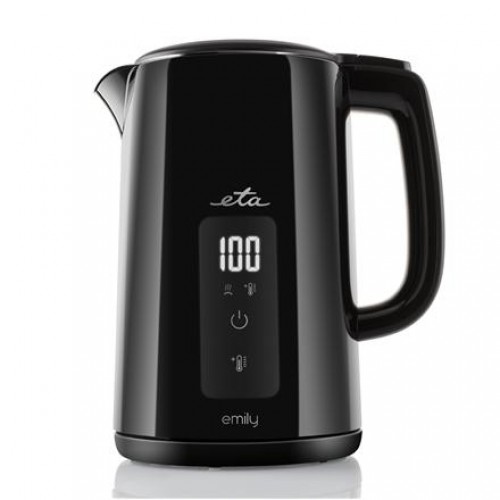 ETA Kettle | Emily ETA459590000 | Electric | 2200 W | 1.5 L | Stainless steel | 360° rotational base | Black image 1