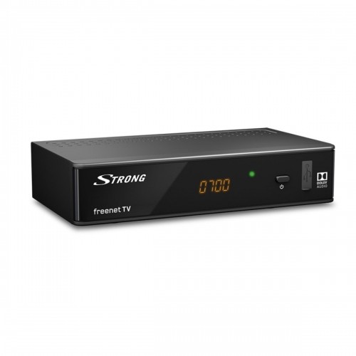 TDT Skaņotājs STRONG Melns DVB-T2 image 1