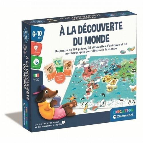 Izglītojošā Spēle Clementoni À la découverte du monde (FR) image 1