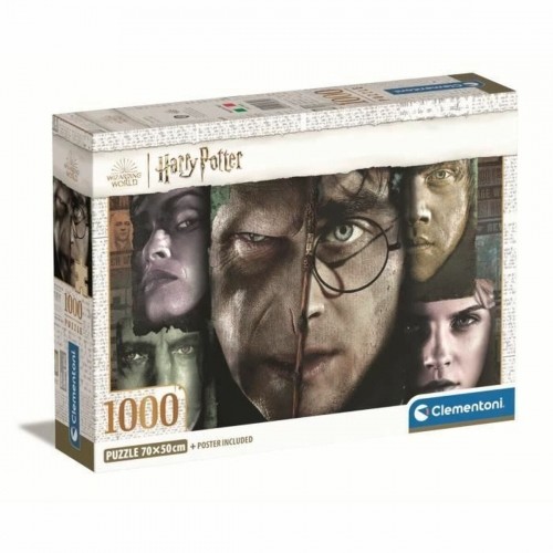 Puzle un domino komplekts Clementoni Harry Potter 1000 Daudzums image 1