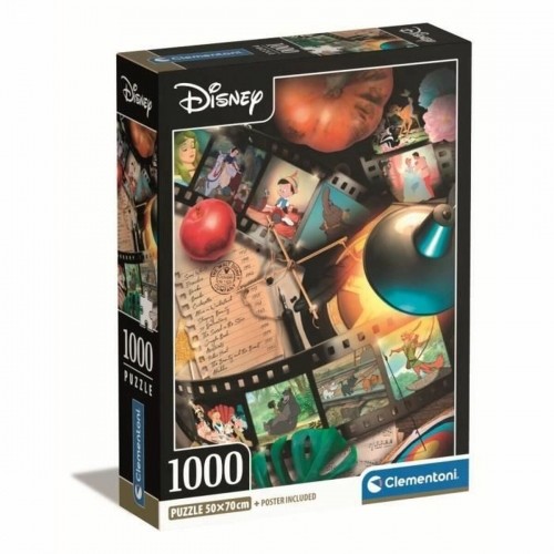 Puzle un domino komplekts Clementoni Classic Movies Disney 1000 Daudzums image 1
