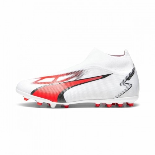 Adult's Football Boots Puma  Ultra Match+ Ll Mg  White Red image 1