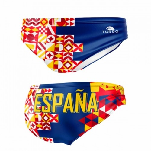 Men’s Bathing Costume Turbo España-Geo Blue S image 1