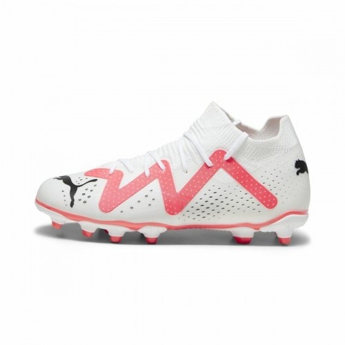 Детские футбольные бутсы Puma Future Match Fg/Ag J  Белый Красный image 1