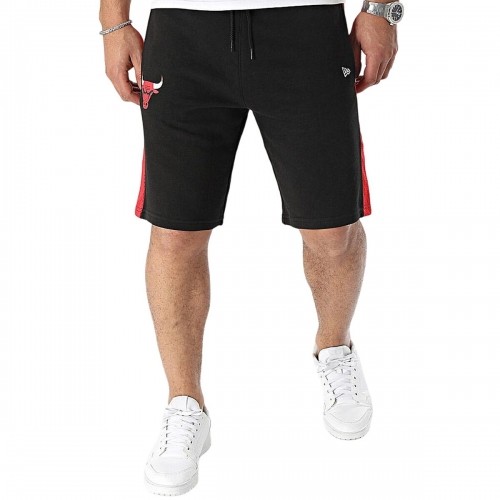 Спортивные мужские шорты New Era NBA MESH PANEL OS SHORTS CHIBUL 60435477 Чёрный image 1