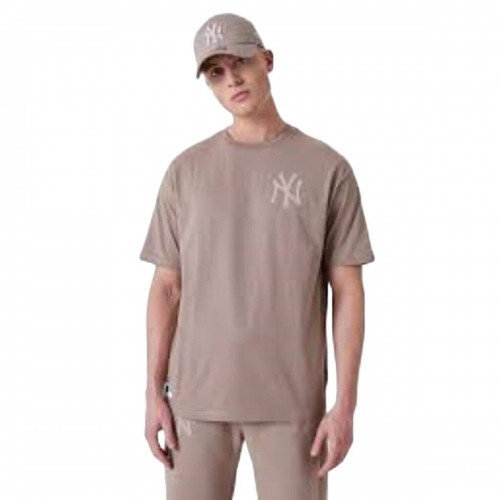 Vīriešu Krekls ar Īsām Piedurknēm New Era ESSNTLS LC OS TEE NEYYAN 60435555 Pelēks image 1