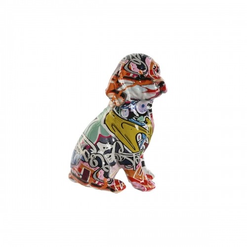 Decorative Figure Home ESPRIT Multicolour Dog 13,5 x 9,5 x 19,5 cm image 1