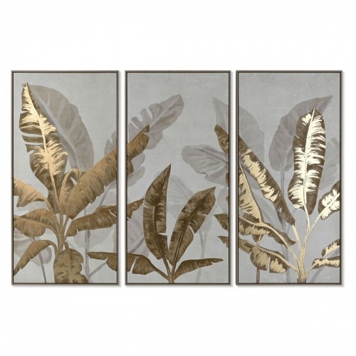 Набор из трех картин Home ESPRIT Пальмы Тропический 180 x 4 x 120 cm (3 Предметы) image 1