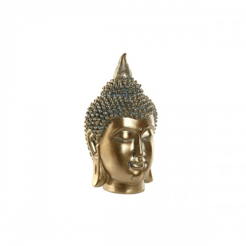 Decorative Figure Home ESPRIT Golden Buddha Oriental 16 x 15,5 x 28 cm image 1