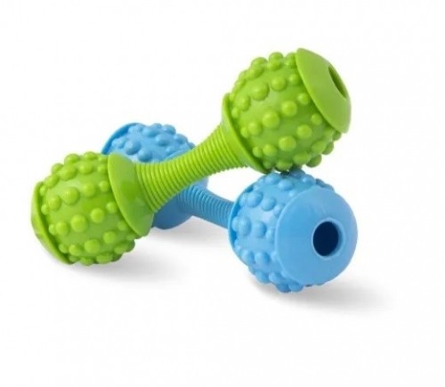 HILTON Dental Dumbbell in Thermoplastic Rubber 15 cm - dog toy - 1 piece image 1
