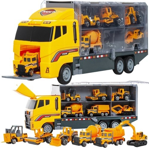 Kruzzel TIR truck set with 6 cars 22481 (17227-0) image 1