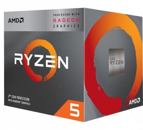 CPU|AMD|Desktop|Ryzen 5|4600G|Renoir|3700 MHz|Cores 6|8MB|Socket SAM4|65 Watts|BOX|100-100000147BOX image 1