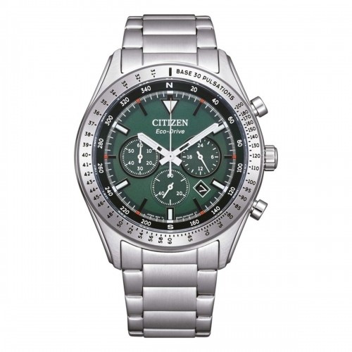 Мужские часы Citizen CA4600-89X Зеленый Серебристый image 1