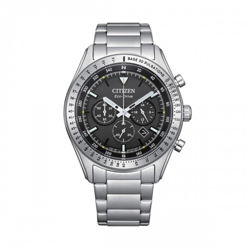Мужские часы Citizen CA4600-89E Чёрный Серебристый image 1