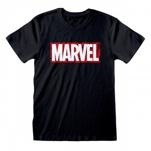 Unisex Krekls ar Īsām Piedurknēm Marvel Melns image 1