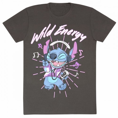 Short Sleeve T-Shirt Stitch Wild Energy Graphite Unisex image 1