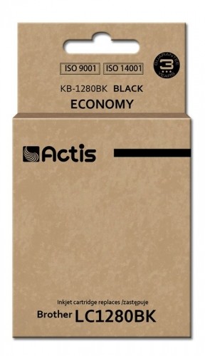 Actis KB-1280BK ink (replacement for Brother LC1280Bk; Standard; 60 ml; black) image 1