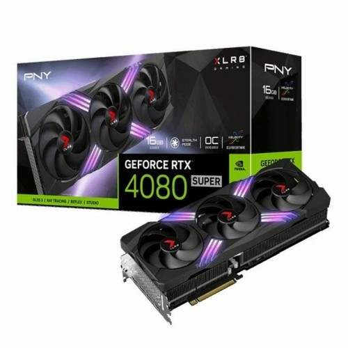 Графическая карта PNY GeForce RTX 4080 SUPER XLR8 Gaming VERTO EPIC-X RGB 16 GB GDDR6 image 1