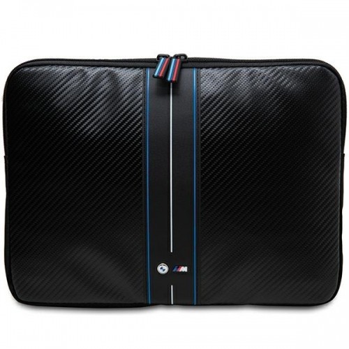 BMW Sleeve BMCS14COMSCAKL 14" czarny|black Carbon Blue Stripes image 1
