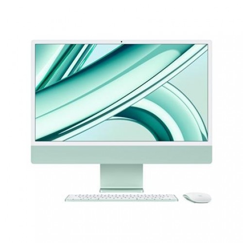 Apple iMac 24” 4.5K Retina, Apple  M3 8C CPU, 10C GPU/8GB/256GB SSD/Green/INT Apple image 1