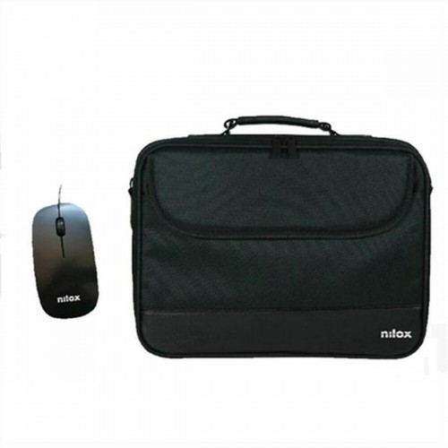 Laptop and Mouse Case Nilox NXMOS5156BK 15,6" Black 16" image 1