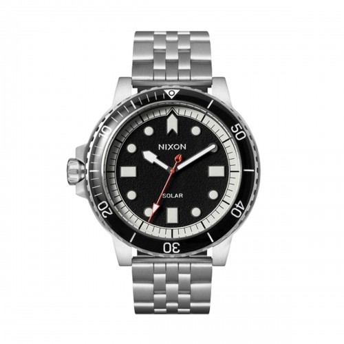 Мужские часы Nixon A1402-5233 Чёрный Серебристый image 1