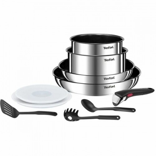 Set of Frying Pans Tefal Emotion L897AS Stainless steel image 1