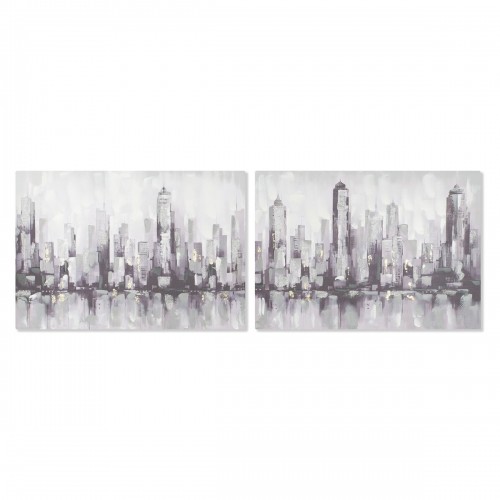 Painting Home ESPRIT New York Loft 100 x 3 x 70 cm (2 Units) image 1