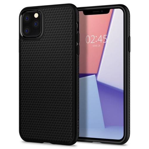 Spigen LIQUID AIR IPHONE 11 PRO MAX MATTE BLACK image 1