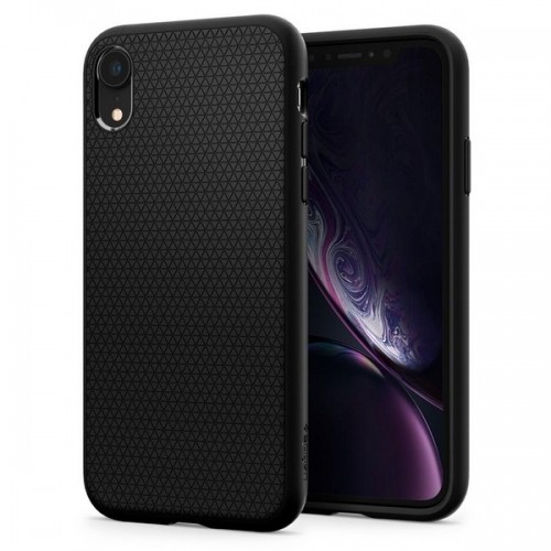 Spigen Liquid Air iPhone Xr czarny|black 064CS24872 image 1