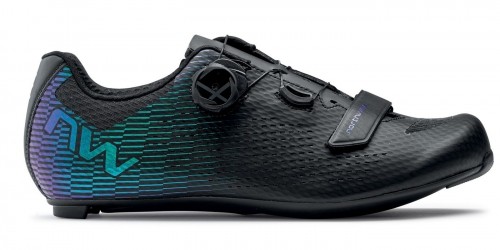 Velo apavi Northwave Storm Carbon 2 Road black-iridescent-43½ image 1