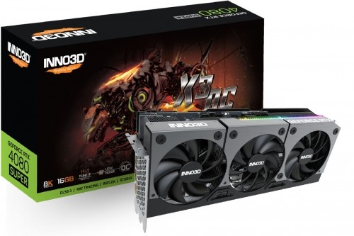 Inno3D GeForce RTX 4080 SUPER X3 OC - 16GB GDDR6X, 1x HDMI, 3x DP image 1