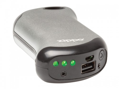 Zippo HeatBank® 9s Rechargeable Hand Warmer Silver image 1