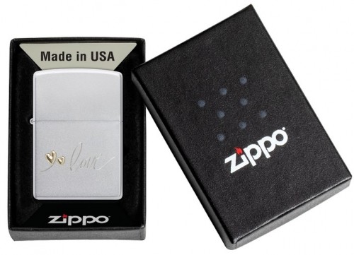 Zippo Lighter 48725 Love Design image 1