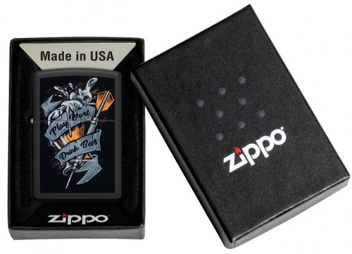Zippo Lighter 48679 Darts Design image 1