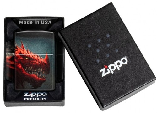 Zippo Lighter 48777 Dragon Design image 1
