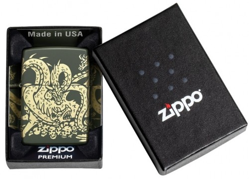 Zippo Lighter 48907 Dragon Design image 1